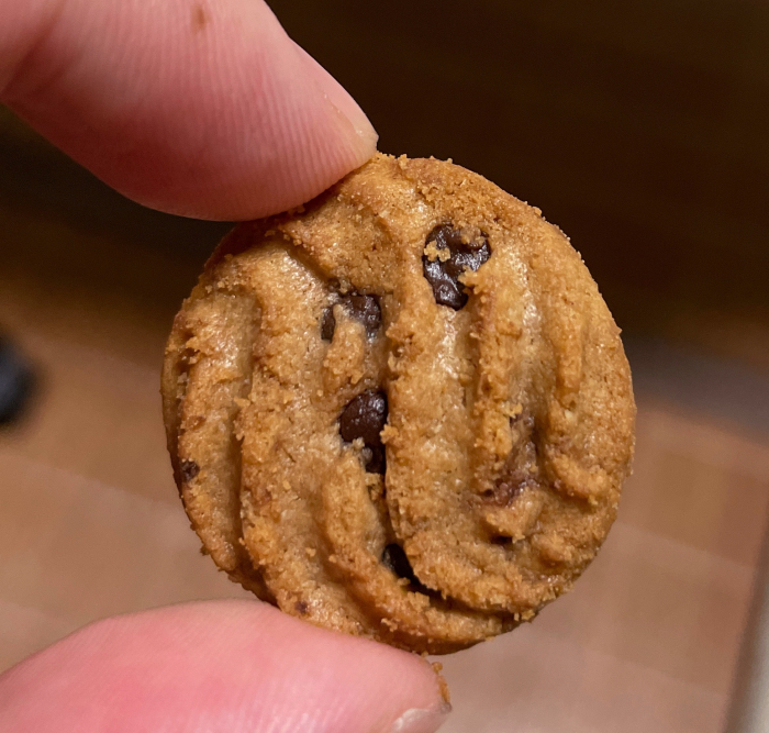 小麦ブランのチョコチップクッキー